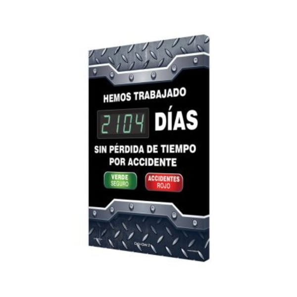 Accuform DIGIDAY 3 ELECTRONIC SAFETY SHSCK104 SHSCK104 - main